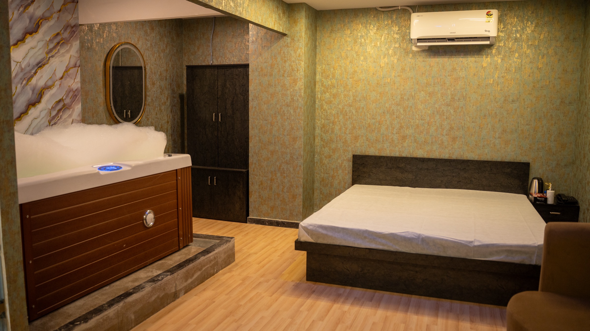 Aurora International Spa therapy menu