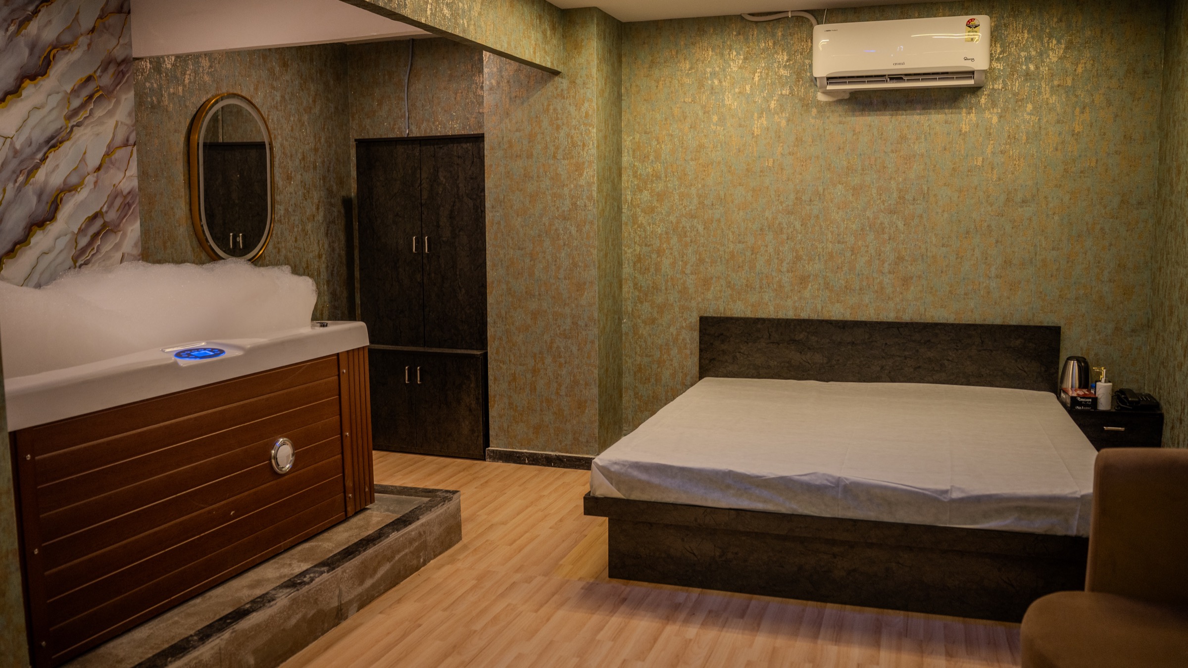 Aurora International Spa entrance in Bangalore
